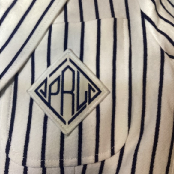 Ralph Lauren White Striped Cotton Blazer – Women’s Size 8 – Pre-Owned - Picture 7 of 8